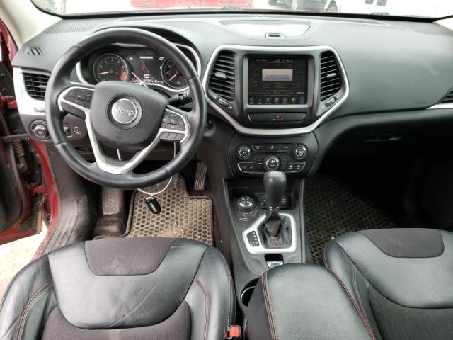 1C4PJMBSXEW188113 - 2014 JEEP CHEROKEE TRAILHAWK RED photo 8