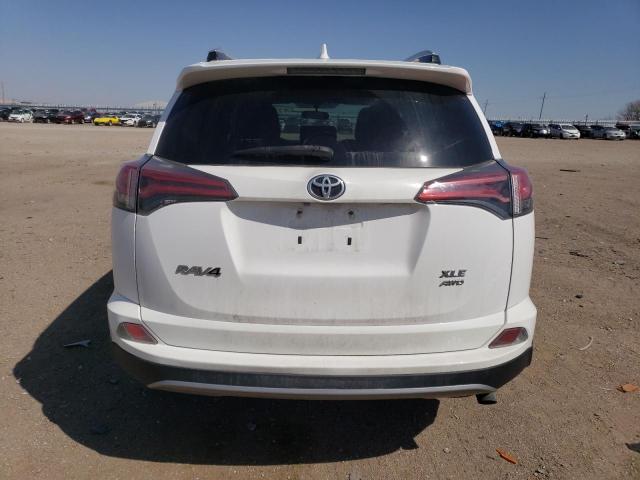 2T3RFREV4GW526099 - 2016 TOYOTA RAV4 XLE WHITE photo 6