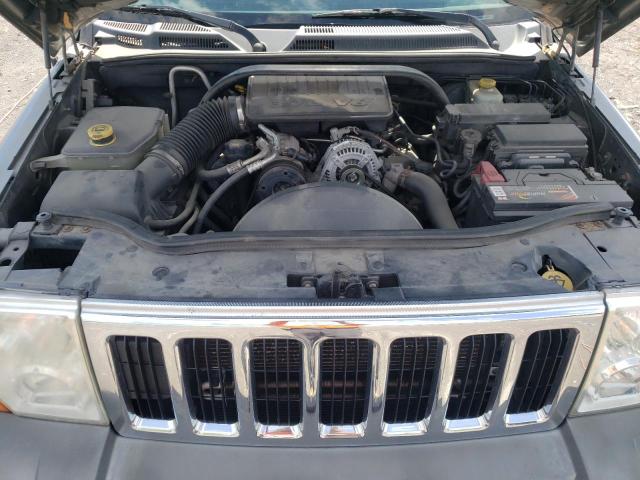 1J8HH48K57C535822 - 2007 JEEP COMMANDER GRAY photo 11