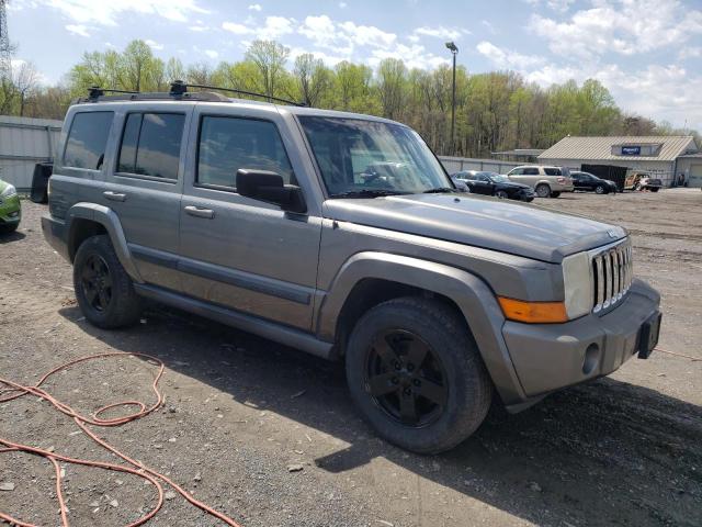 1J8HH48K57C535822 - 2007 JEEP COMMANDER 灰色 照片 4