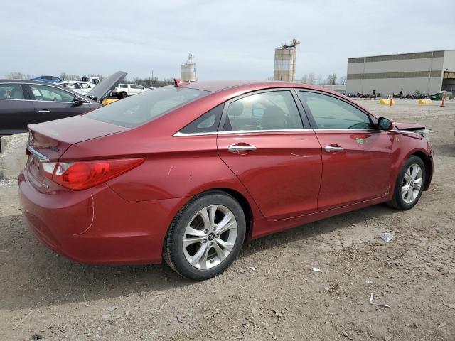 5NPEC4AC8BH274940 - 2011 HYUNDAI SONATA SE BURGUNDY photo 3