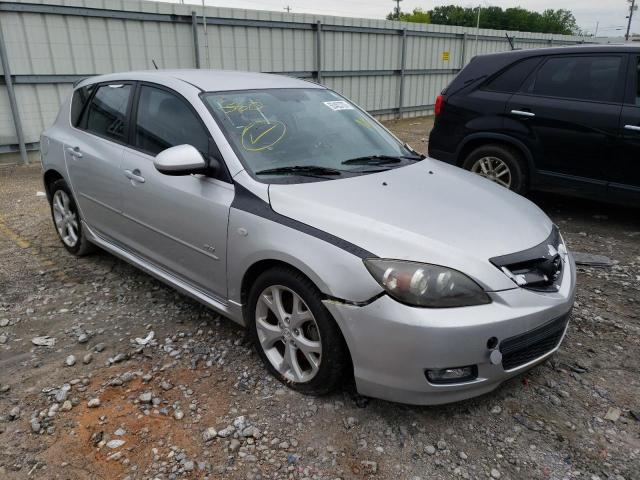 JM1BK343281780128 - 2008 MAZDA 3 HATCHBACK SILVER photo 4