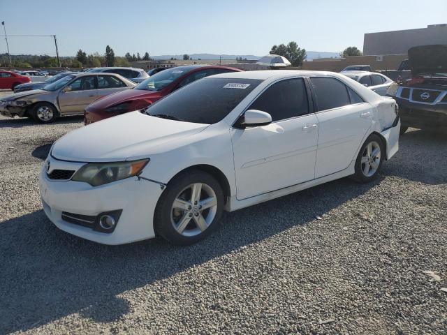 4T1BF1FK6CU183757 - 2012 TOYOTA CAMRY BASE WHITE photo 1