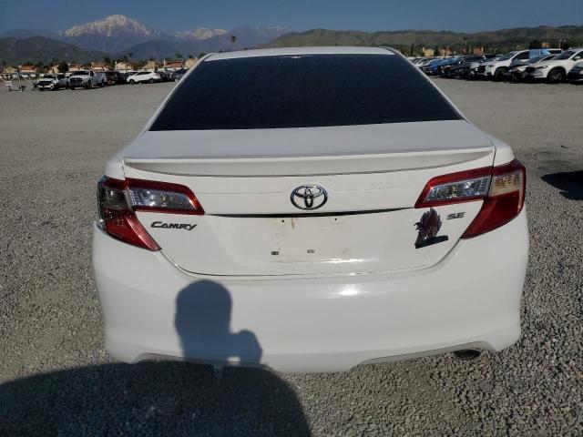 4T1BF1FK6CU183757 - 2012 TOYOTA CAMRY BASE WHITE photo 6