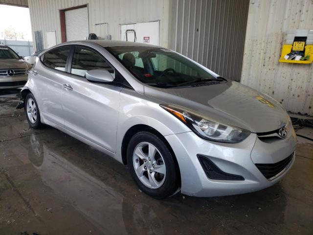 5NPDH4AE3FH568105 - 2015 HYUNDAI ELANTRA SE SILVER photo 4