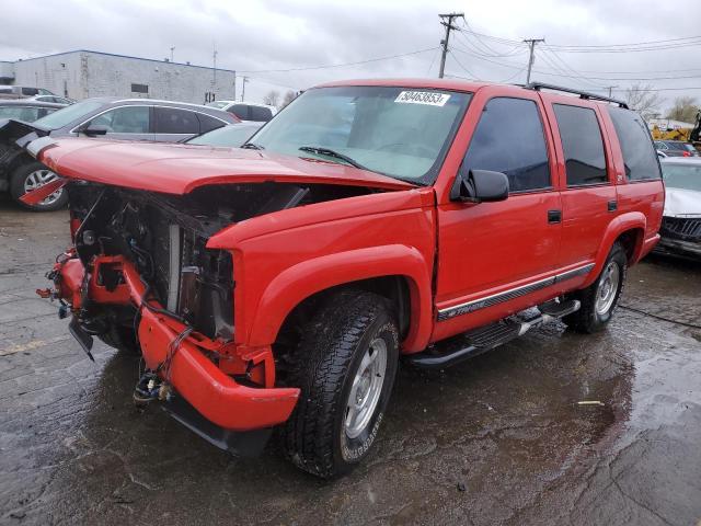 1GNEK13R3XR150181 - 1999 CHEVROLET TAHOE K1500 RED photo 1