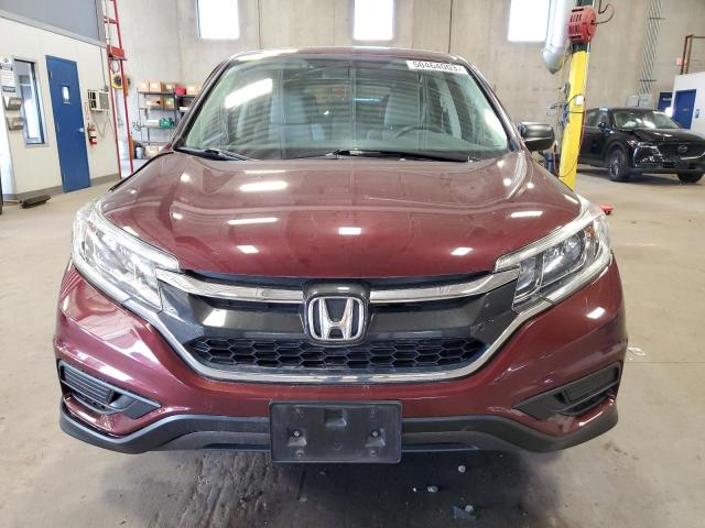 5J6RM4H48GL094917 - 2016 HONDA CR-V SE MAROON photo 5