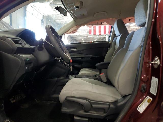 5J6RM4H48GL094917 - 2016 HONDA CR-V SE MAROON photo 7