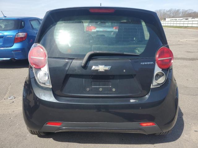 KL8CD6S98EC536225 - 2014 CHEVROLET SPARK 1LT BLACK photo 6