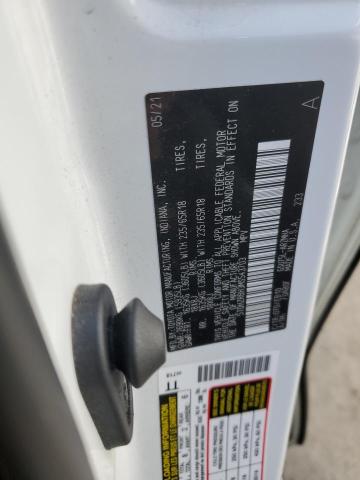 5TDHZRBH3MS543703 - 2021 TOYOTA HIGHLANDER XLE WHITE photo 12