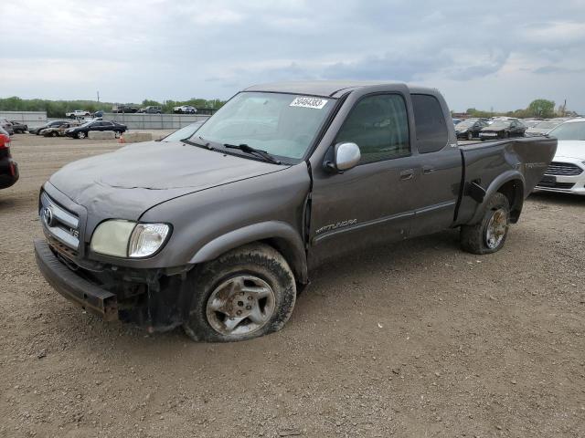 5TBBT441X3S435256 - 2003 TOYOTA TUNDRA ACCESS CAB SR5 GRAY photo 1