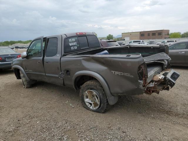 5TBBT441X3S435256 - 2003 TOYOTA TUNDRA ACCESS CAB SR5 GRAY photo 2