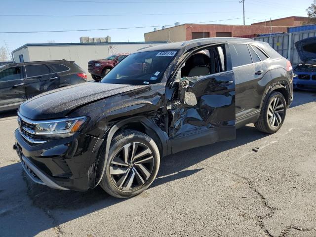 1V2WE2CA9MC200518 - 2021 VOLKSWAGEN ATLAS CROS SE Noir photo 1