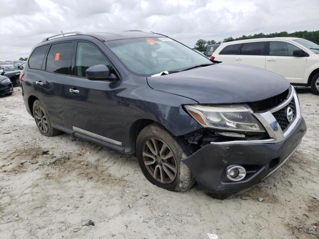 5N1AR2MN2EC632821 - 2014 NISSAN PATHFINDER S GRAY photo 4