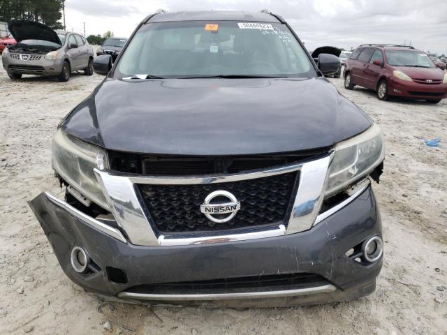 5N1AR2MN2EC632821 - 2014 NISSAN PATHFINDER S GRAY photo 5