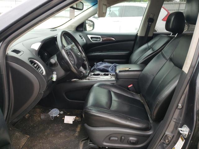5N1AR2MN2EC632821 - 2014 NISSAN PATHFINDER S GRAY photo 7