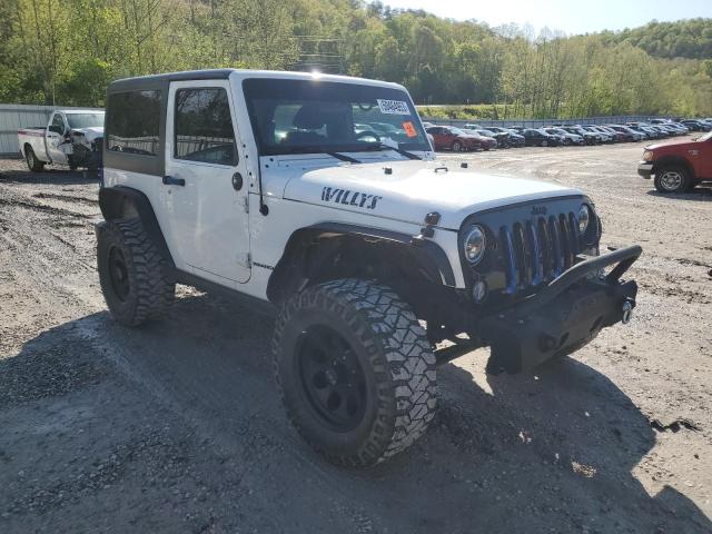 1C4AJWAGXEL253154 - 2014 JEEP WRANGLER SPORT WHITE photo 4