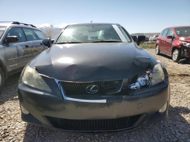 JTHBK262285076548 - 2008 LEXUS IS 250 BLACK photo 5