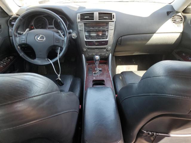 JTHBK262285076548 - 2008 LEXUS IS 250 BLACK photo 8