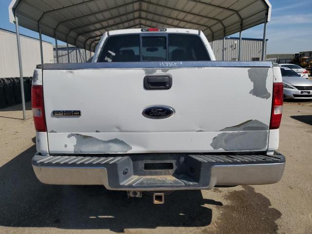 1FTPX145X5FA23893 - 2005 FORD F150 WHITE photo 6