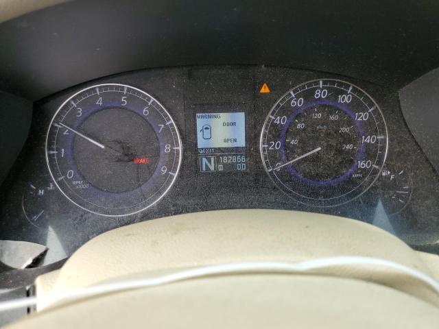 JN1AJ0HP3CM400993 - 2012 INFINITI EX35 BASE BURGUNDY photo 9