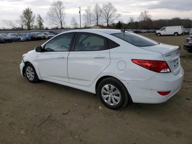 KMHCT4AE6GU123872 - 2016 HYUNDAI ACCENT SE WHITE photo 2