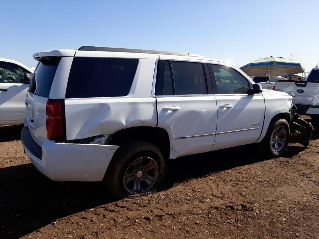 1GNSCAKC1JR390186 - 2018 CHEVROLET TAHOE C1500  LS WHITE photo 3