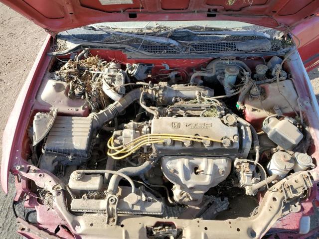 1HGEJ112XSL004374 - 1995 HONDA CIVIC EX RED photo 11