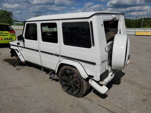 WDCYC7DHXJX291175 - 2018 MERCEDES-BENZ G 63 AMG WHITE photo 2