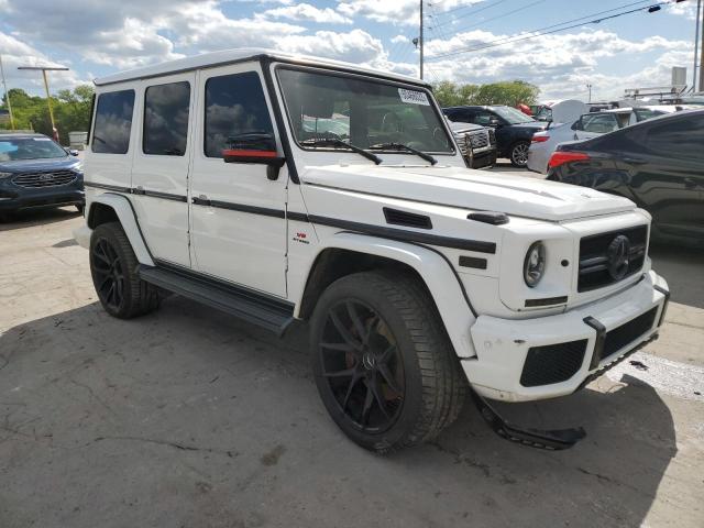 WDCYC7DHXJX291175 - 2018 MERCEDES-BENZ G 63 AMG WHITE photo 4