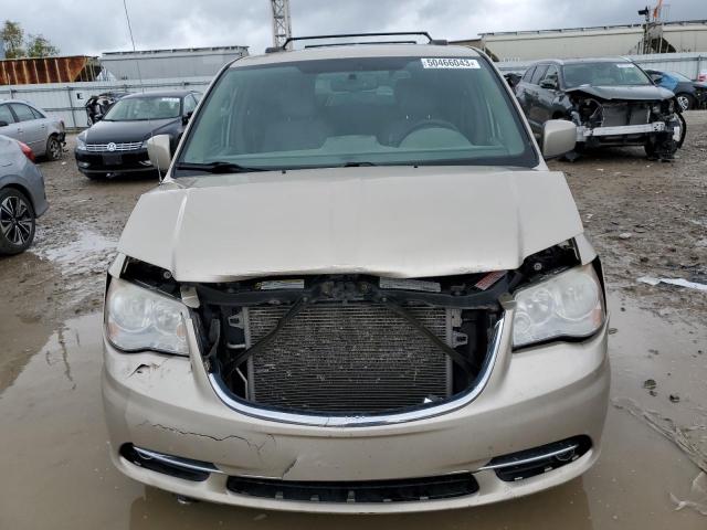 2C4RC1BG5CR340687 - 2012 CHRYSLER TOWN & COU TOURING ოქროსფერი ფოტო 5