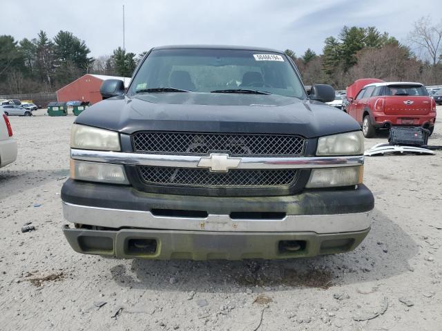 2GCEK19V841305518 - 2004 CHEVROLET SILVERADO K1500 BLACK photo 5