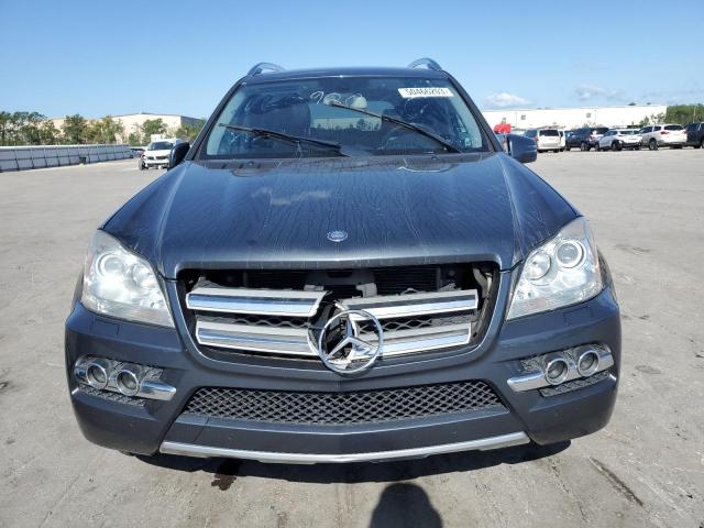 4JGBF7BE9BA692762 - 2011 MERCEDES-BENZ GL 450 4MATIC GRAY photo 5