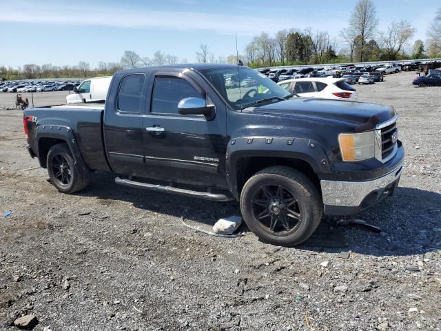 1GTR2VE36BZ124497 - 2011 GMC SIERRA K1500 SLE BLACK photo 4