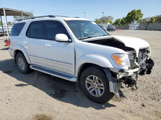 5TDZT38A26S276330 - 2006 TOYOTA SEQUOIA LIMITED WHITE photo 4