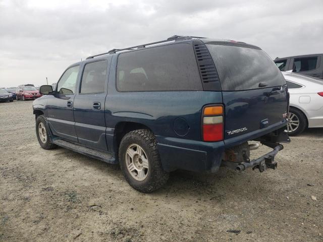 1GKFK66U65J265495 - 2005 GMC YUKON XL DENALI BLUE photo 2