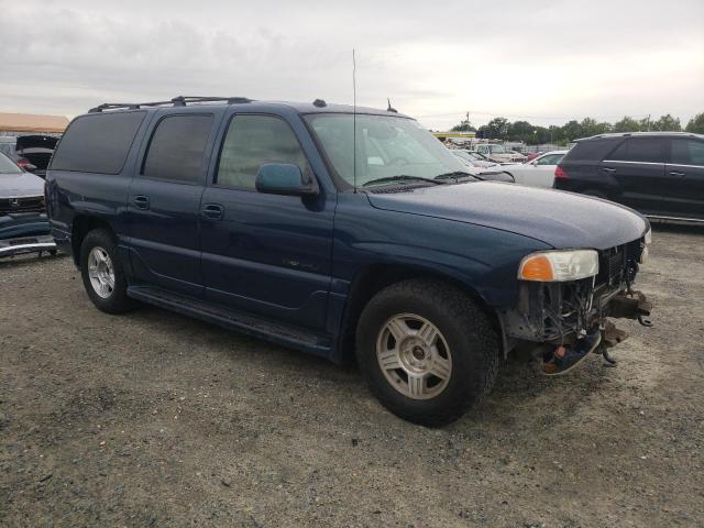 1GKFK66U65J265495 - 2005 GMC YUKON XL DENALI BLUE photo 4