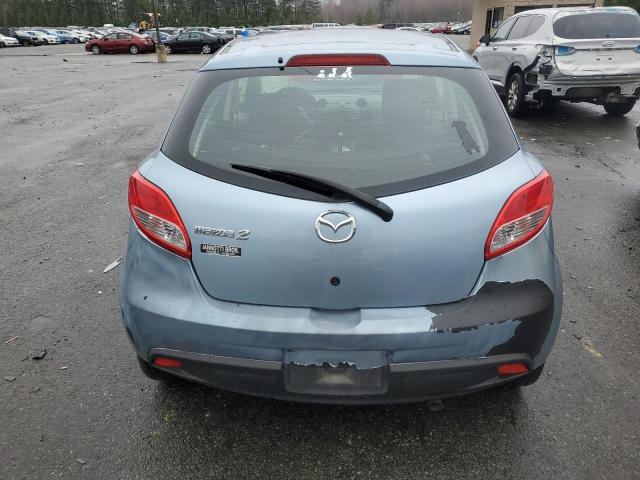 JM1DE1KZ4D0155080 - 2013 MAZDA MAZDA2 BLUE photo 6