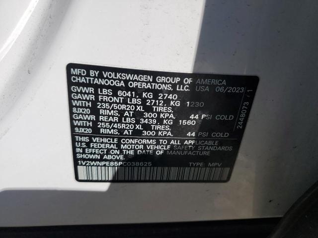 1V2WNPE85PC038625 - 2023 VOLKSWAGEN ID.4 PRO S 白色 照片 13