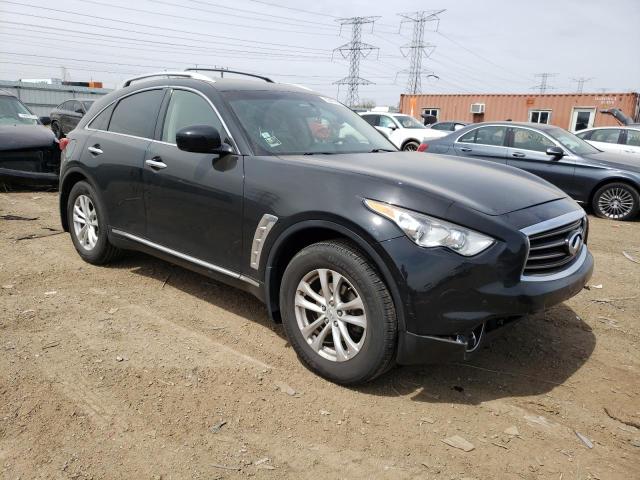 JN8CS1MWXDM175046 - 2013 INFINITI FX37 BLACK photo 4