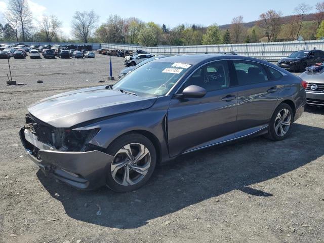 1HGCV1F46JA168642 - 2018 HONDA ACCORD EX GRAY photo 1