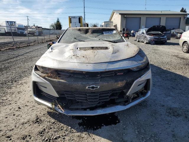 1G1FG1R78K0125772 - 2019 CHEVROLET CAMARO SS SILVER photo 5