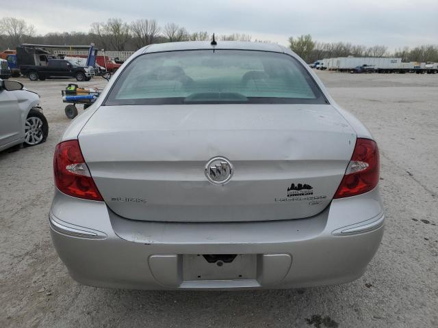 2G4WC582281245186 - 2008 BUICK LACROSSE CX SILVER photo 6