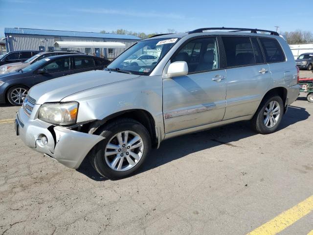 JTEEW21A860014787 - 2006 TOYOTA HIGHLANDER HYBRID SILVER photo 1