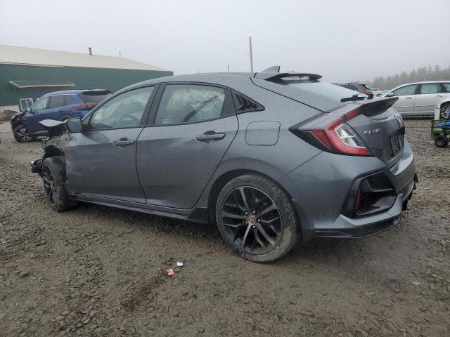 SHHFK7H46MU200519 - 2021 HONDA CIVIC SPORT GRAY photo 2