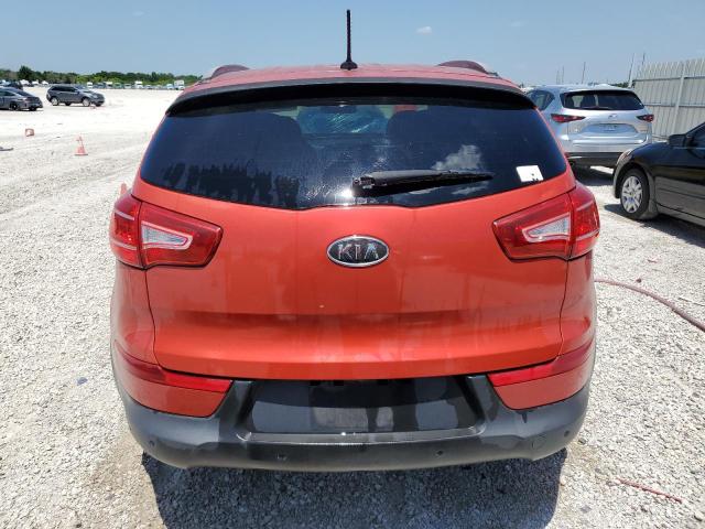 KNDPB3A28C7229774 - 2012 KIA SPORTAGE BASE RED photo 6