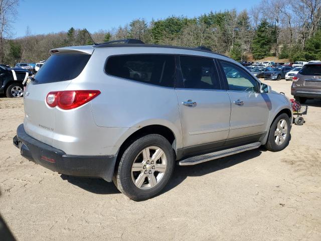 1GNKVGED2CJ168095 - 2012 CHEVROLET TRAVERSE LT SILVER photo 3