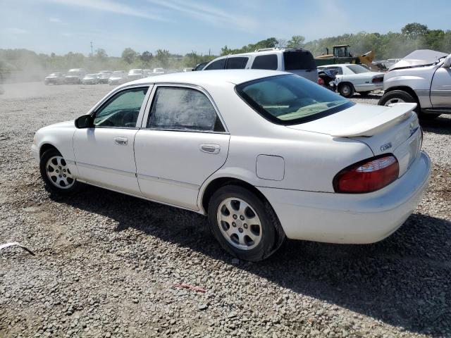 1YVGF22C125288157 - 2002 MAZDA 626 LX WHITE photo 2