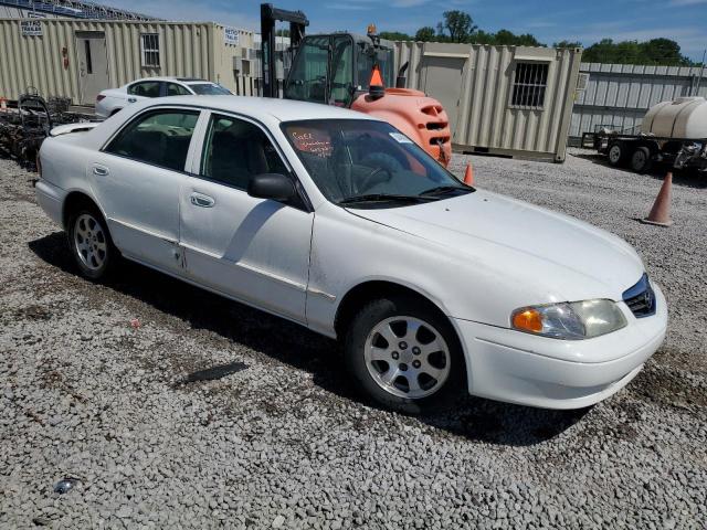 1YVGF22C125288157 - 2002 MAZDA 626 LX WHITE photo 4