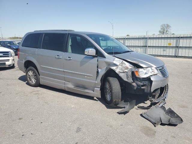 2C4RC1CG1GR271405 - 2016 CHRYSLER TOWN & COU TOURING L SILVER photo 4